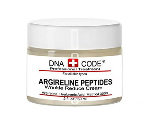 DNA CODE®-Alternative to Botox- Pure Argireline Peptides Winkle Reduce Cream-Hyaluronic Acid+ Matrixyl 3000