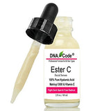 DNA CODE® - Vitamin C Ester Serum Anti Wrinkle Acne Dark Spot w/ Hyaluronic Acid +Matrixyl 3000